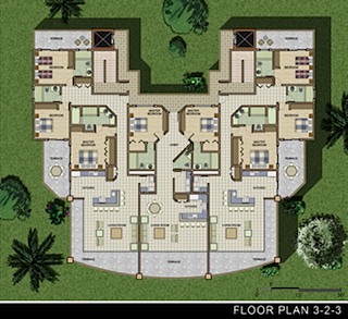 Diamante Del Sol 3-2-3 Floor Plan