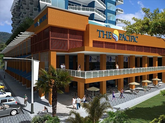 The Pacific commercial center